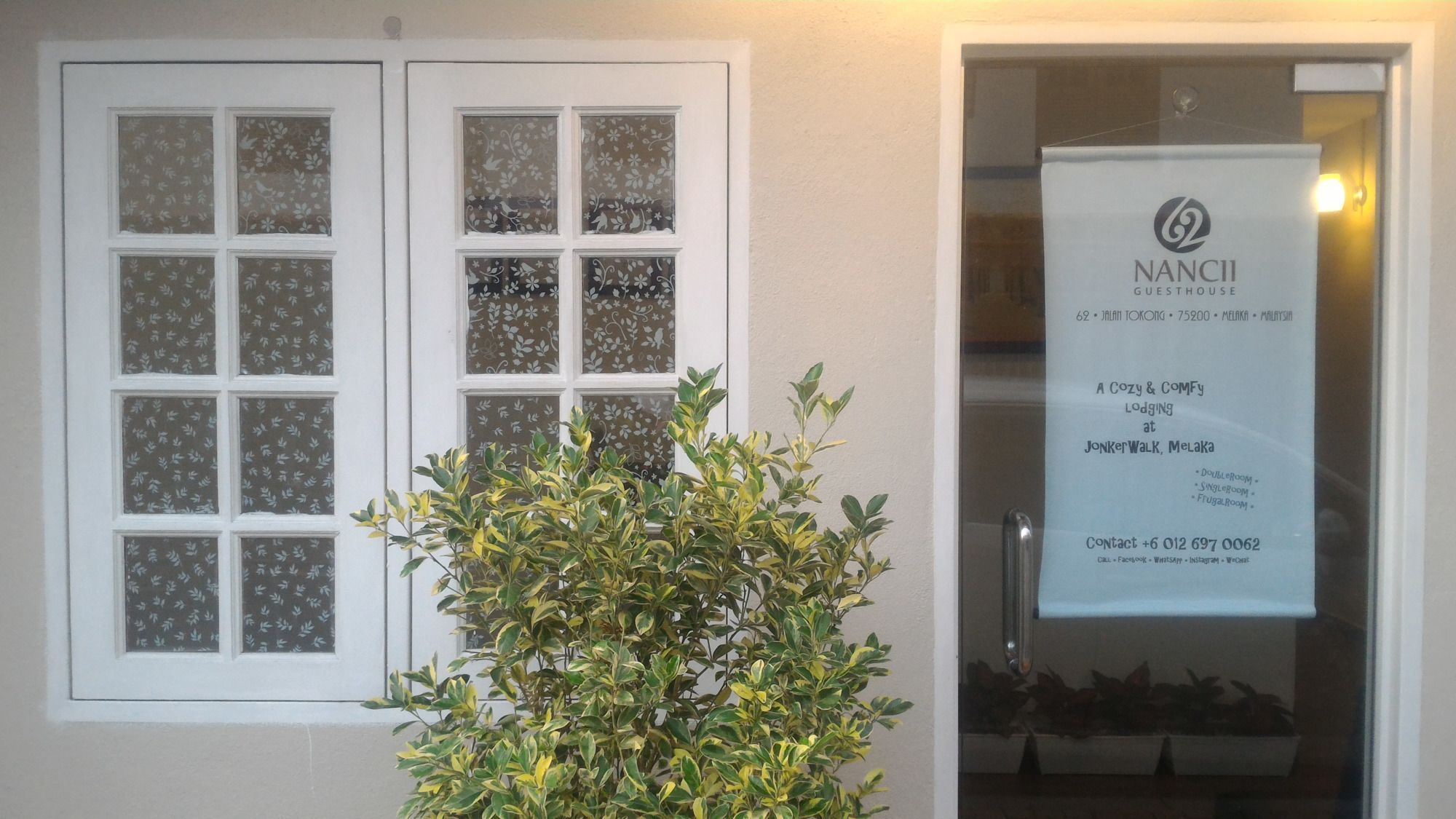 Nancii Guesthouse ملقا المظهر الخارجي الصورة
